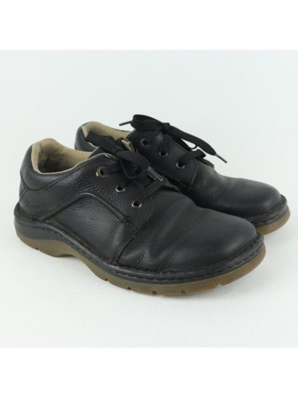 Dr. Martens 8B75 Zach Men's Size 9 Black Leather Casual 3 Eye Gibson Shoes